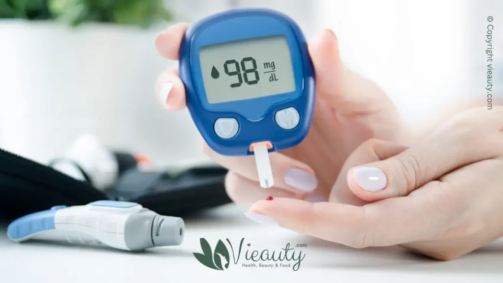 Diabetes test glucose monitoring