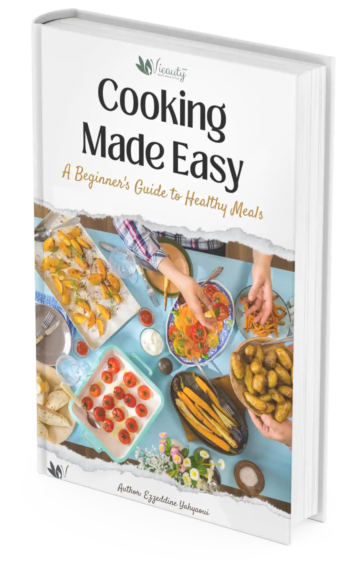 Cooking Made Easy A Beginner's Guide to Healthy Meals-ebook-3d